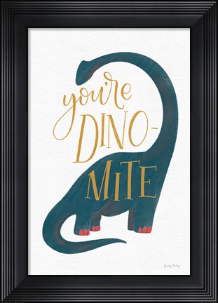 Framed Dinomite Print