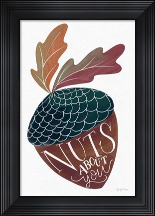 Framed Nuts About You Print