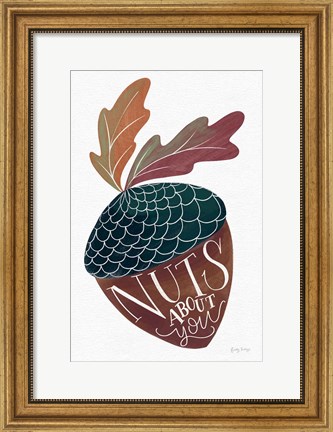 Framed Nuts About You Print
