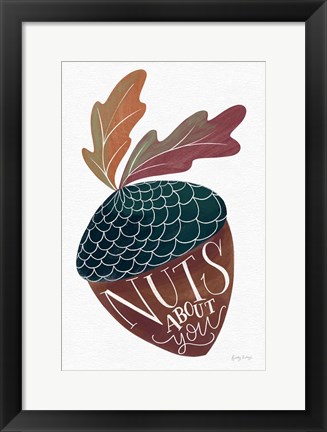 Framed Nuts About You Print