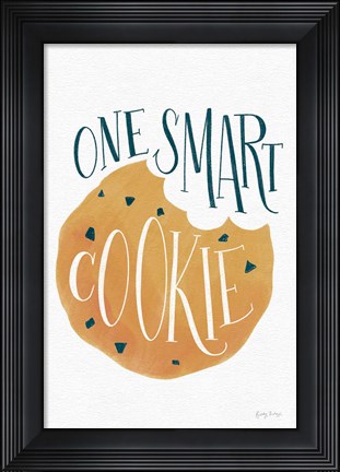 Framed One Smart Cookie Print