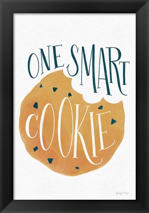 Framed One Smart Cookie Print