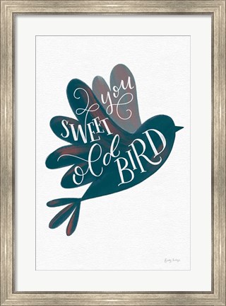 Framed Sweet Old Bird Print
