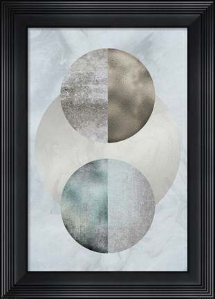 Framed Marle Geometry II Print