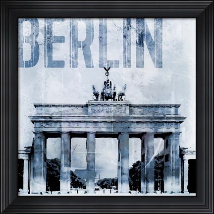 Framed Berlin V Print