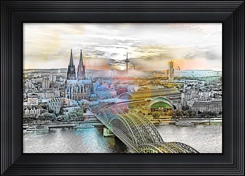 Framed Cologne II Print
