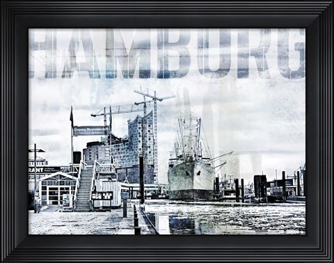 Framed Hamburg II Print