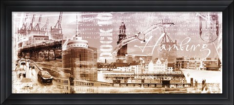 Framed Hamburg III Print