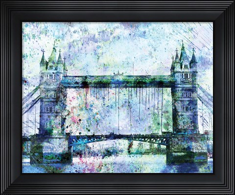 Framed London Bridge Print