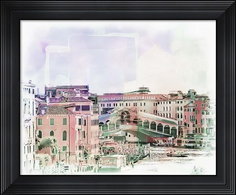 Framed Venice III Print