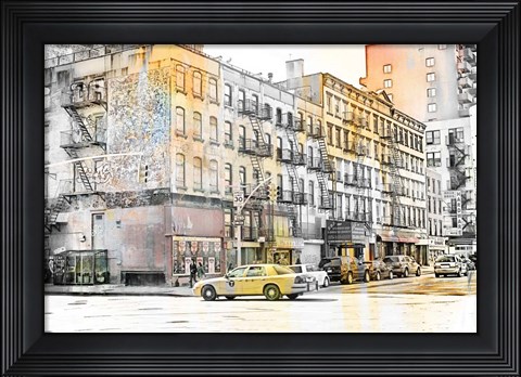 Framed New York II Print