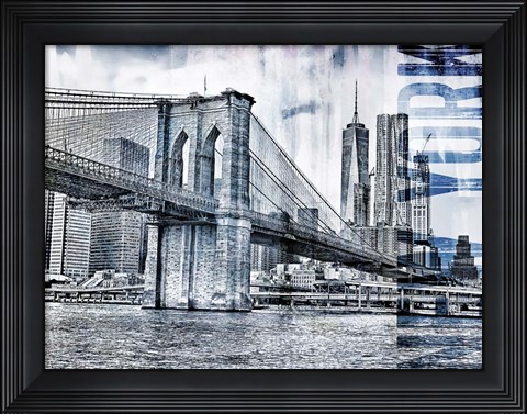 Framed New York III Print