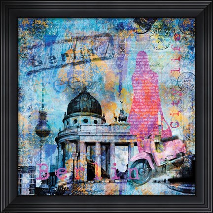 Framed Urban Berlin Print