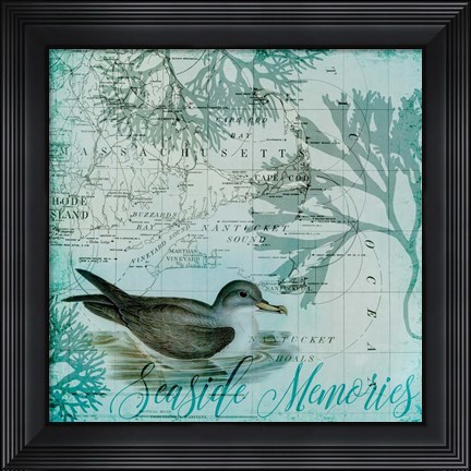 Framed Seaside Memories Print