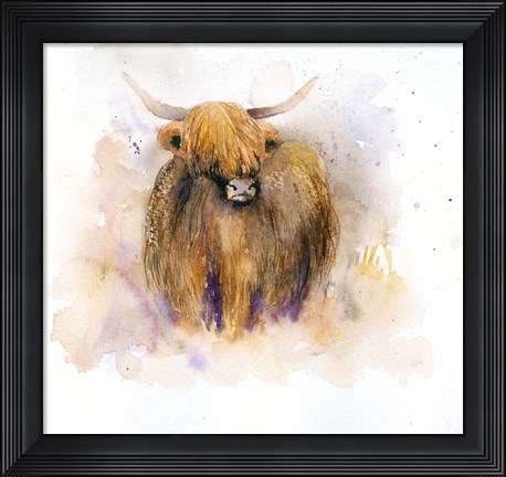 Framed Highland Cow Print