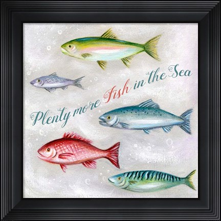 Framed Fish Print