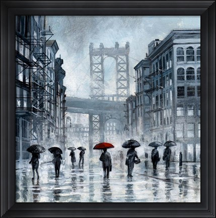 Framed Rainy Print