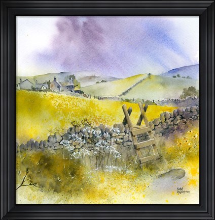 Framed Ladder Stile Print