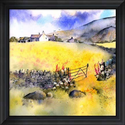 Framed Summer Meadow Print