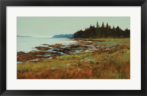 Framed Coastal Maine Print