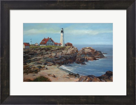 Framed Portland Head Lighthouse Print