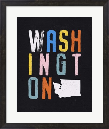 Framed Washington Print