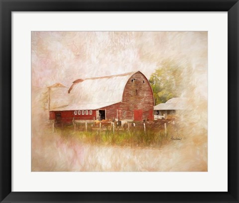 Framed Sully&#39;s Barn Print