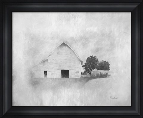 Framed Family Barn II Print