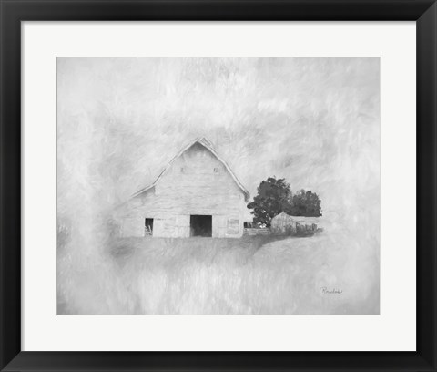 Framed Family Barn II Print