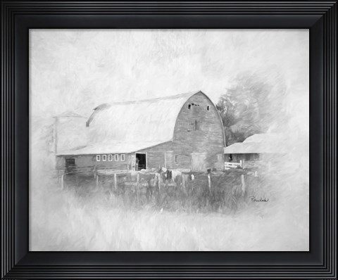 Framed Sully&#39;s Barn II Print