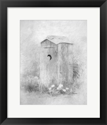 Framed Outdoor Plumbing II Print