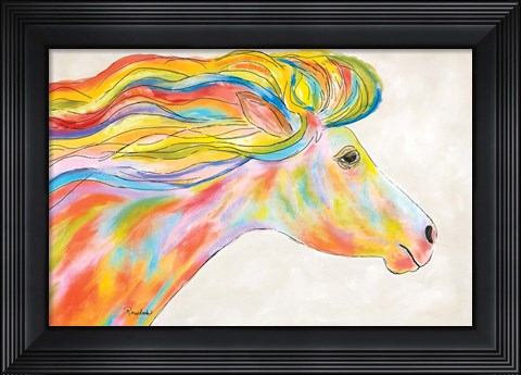 Framed Born this Way Print