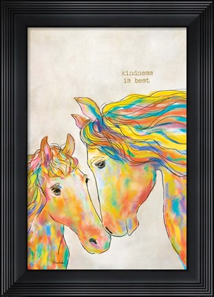 Framed Kindness is Best Print
