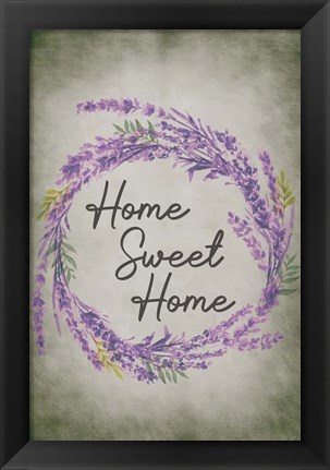 Framed Home Sweet Home Print