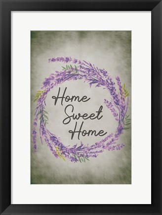 Framed Home Sweet Home Print