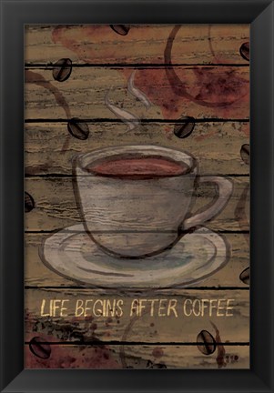 Framed Coffee I Print