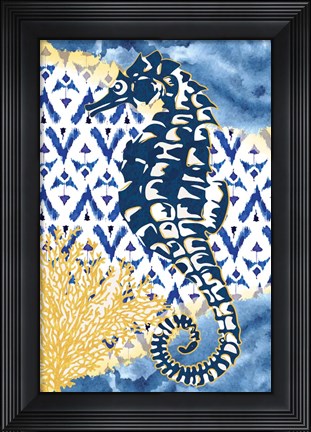 Framed Seahorse Print