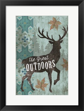 Framed Great Outdoors Print