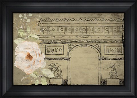Framed Arc de Triomphe Print