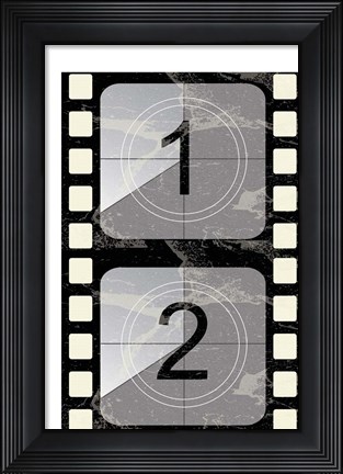 Framed Movie I Print