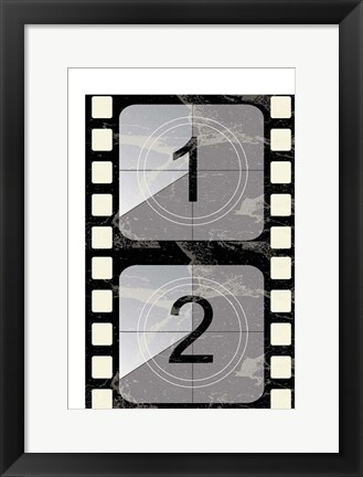 Framed Movie I Print