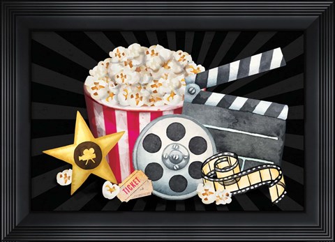 Framed Movie III Print