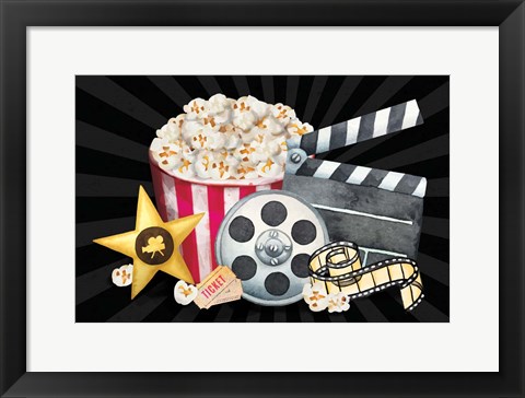 Framed Movie III Print