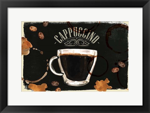 Framed Cappuccino Print