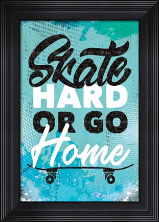 Framed Skate Hard Print