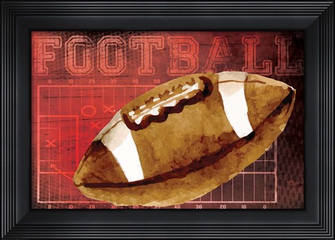 Framed Football Print