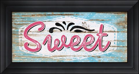 Framed Sweet Print