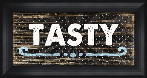 Framed Tasty Print