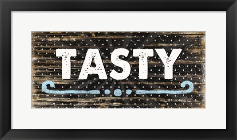 Framed Tasty Print