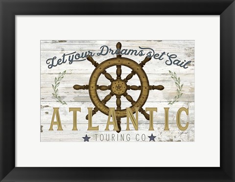 Framed Atlantic Touring Co. Print